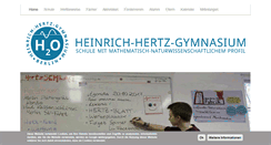 Desktop Screenshot of hhgym.de